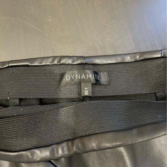 Black Leather Skirt - Picture 3 of 3